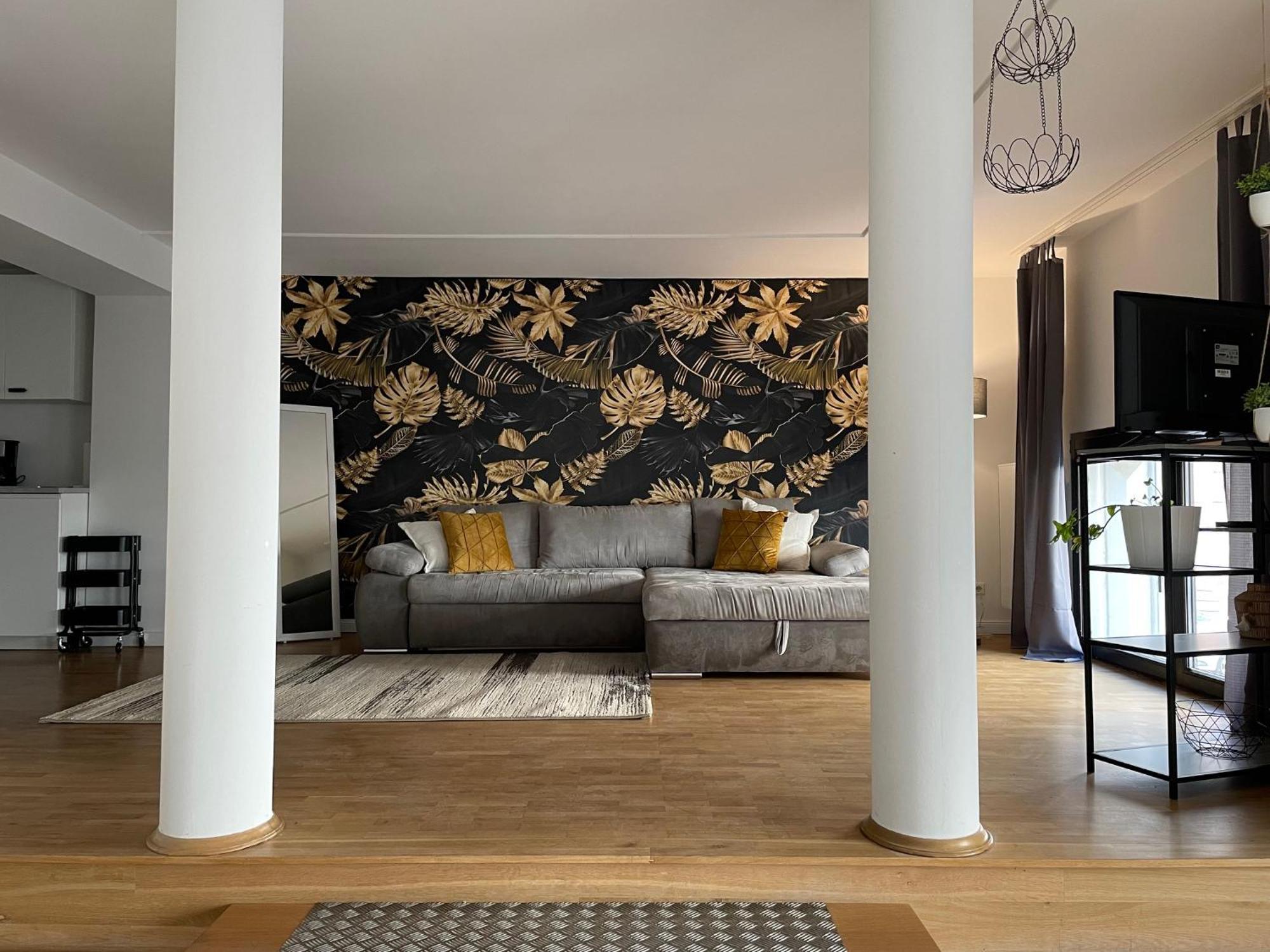 Appartment-Loft "Moonart" Leipzig-Zentrum Luaran gambar